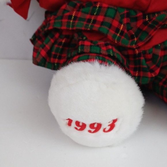 1993 Kmart Christmas Teddy Bear Girl Santa's Magical Toyshop Collection - Picture 3 of 7